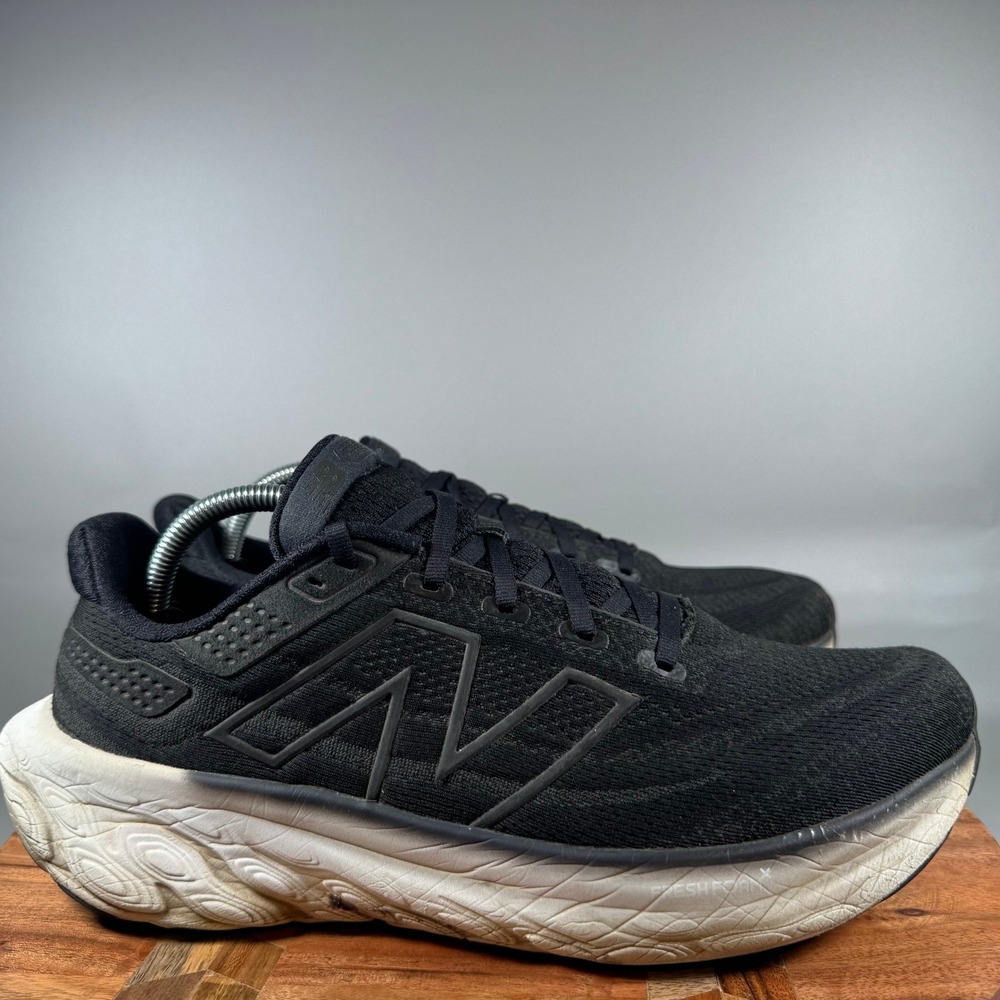 New Balance Fresh Foam‎ X More v4 Womens 12 Wide Black Running Shoes WMORBK4